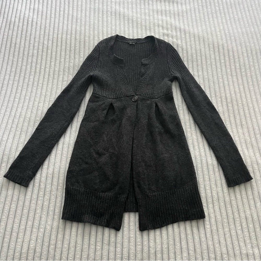 Theory Grey Long Sweater